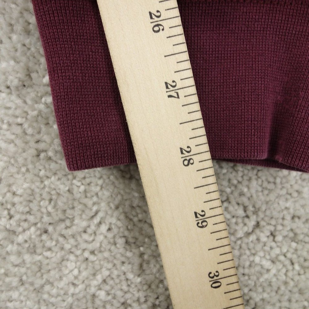 Nike Sportswear Joggers Womens XS Red Stretch Elastic Waist Just Do It Fleece - Picture 6 of 12